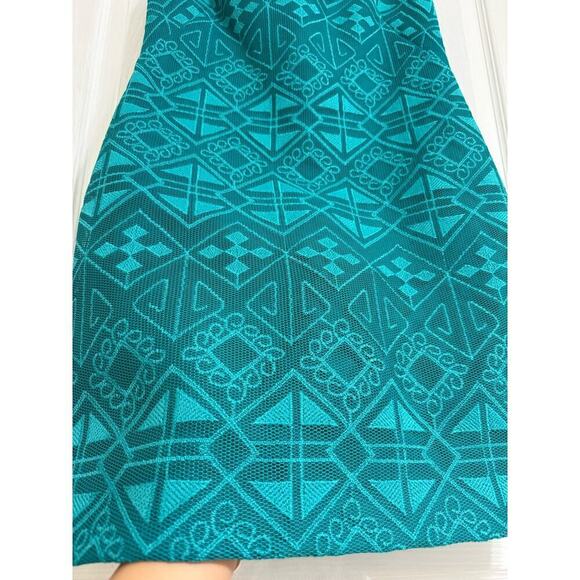 Cynthia Steffe Jade Sleevless Tiled Mesh Shift Dress Size 2 - Picture 7 of 12